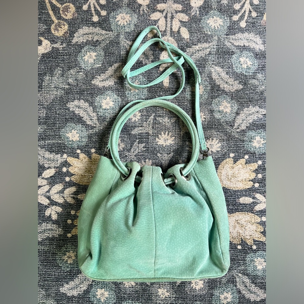 Cute lil Turquoise Handbag / Crossbody Bag - Picture 2 of 12